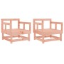 Gartensessel 2 Stk. Massivholz Douglasie von , Modulare Sofas für den Außenbereich - Ref: Foro24-825392, Preis: 98,01 €, Raba...
