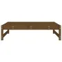Gartenhocker aus massivem Kiefernholz honigbraun 120x80 cm von , Modulare Sofas für den Außenbereich - Ref: Foro24-825712, Pr...