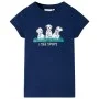 Navy blue children's t-shirt size 92 by , Kids T-shirts - Ref: Foro24-11099, Price: 8,30 €, Discount: %