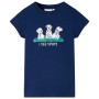 Camiseta infantil azul marino 116 de , Camisetas para niños - Ref: Foro24-11101, Precio: 8,39 €, Descuento: %