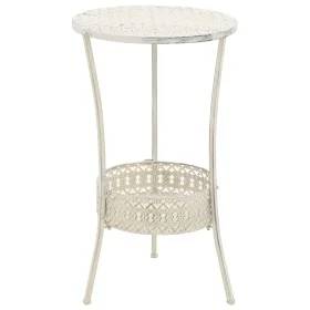 Vintage style metal round white bistro table 40x70 cm by vidaXL, Kitchen and dining tables - Ref: Foro24-245938, Price: 56,06...