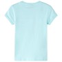 Camiseta infantil aguamarina claro 92 de , Camisetas para niños - Ref: Foro24-11389, Precio: 8,39 €