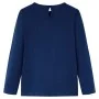 Navy blue long-sleeved children's t-shirt 128 by , Kids T-shirts - Ref: Foro24-14102, Price: 8,72 €, Discount: %