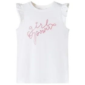 Child's t-shirt with raw ruffle sleeve 140 by , Kids T-shirts - Ref: Foro24-11323, Price: 8,19 €, Discount: %
