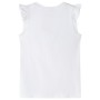 Kinder-T-Shirt mit rohen Rüschenärmeln 140 von , Kinder-T-Shirts - Ref: Foro24-11323, Preis: 8,28 €, Rabatt: %