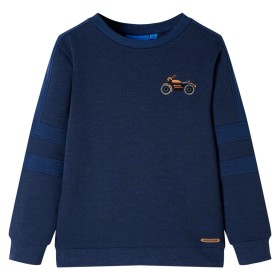 Sudadera infantil azul marino mélange 92 de , Camisetas para niños - Ref: Foro24-12659, Precio: 13,06 €, Descuento: %