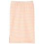 Gerader Kinderrock mit fluoreszierenden orangefarbenen Streifen 116 von , Kinderhosen - Ref: Foro24-10926, Preis: 10,55 €, Ra...