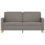 2-Sitzer-Sofa aus taupegrauem Stoff 140 cm von , Sofas - Ref: Foro24-359485, Preis: 226,96 €, Rabatt: %
