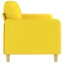 3-seater light yellow fabric sofa, 180 cm by , Sofas - Ref: Foro24-359491, Price: 270,11 €, Discount: %