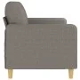 3-seater taupe gray fabric sofa, 180 cm by , Sofas - Ref: Foro24-359493, Price: 261,19 €, Discount: %