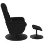 Verstellbarer Massagesessel mit Fußstütze aus schwarzem Samt von , Sessel - Ref: Foro24-356702, Preis: 192,58 €, Rabatt: %