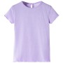 Children's lilac t-shirt size 128 by , Kids T-shirts - Ref: Foro24-10877, Price: 8,32 €, Discount: %