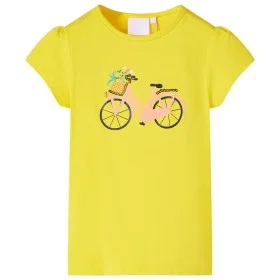 Yellow children's t-shirt size 104 by , Kids T-shirts - Ref: Foro24-11065, Price: 8,52 €, Discount: %