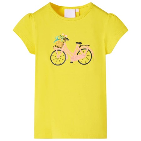 Camiseta infantil amarillo 104 de , Camisetas para niños - Ref: Foro24-11065, Precio: 8,60 €