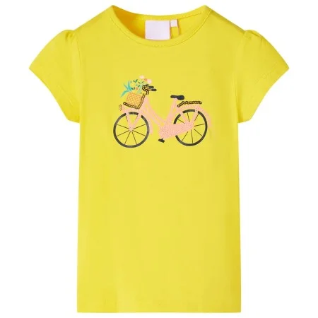 Yellow children's t-shirt size 104 by , Kids T-shirts - Ref: Foro24-11065, Price: 8,52 €, Discount: %