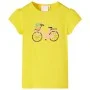 Gelbes Kinder-T-Shirt 128 von , Kinder-T-Shirts - Ref: Foro24-11067, Preis: 8,52 €, Rabatt: %