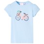 Light blue children's t-shirt size 140 by , Kids T-shirts - Ref: Foro24-11078, Price: 8,60 €, Discount: %