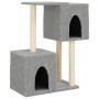 Katzenkratzbaum mit hellgrauen Sisalpfosten 86 cm von , Katzenmöbel - Ref: Foro24-172101, Preis: 34,33 €, Rabatt: %