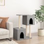 Katzenkratzbaum mit hellgrauen Sisalpfosten 86 cm von , Katzenmöbel - Ref: Foro24-172101, Preis: 34,33 €, Rabatt: %
