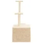 Cat scratcher with cream-colored sisal posts 110 cm by , Cat furniture - Ref: Foro24-172103, Price: 34,00 €, Discount: %