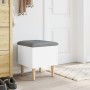Aufbewahrungsbank aus Holzwerkstoff weiß 42x42x46 cm von , Bänke für Hallen und Lager - Ref: Foro24-835061, Preis: 57,92 €, R...