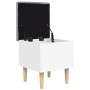 Aufbewahrungsbank aus Holzwerkstoff weiß 42x42x46 cm von , Bänke für Hallen und Lager - Ref: Foro24-835061, Preis: 57,92 €, R...