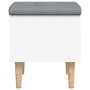 Aufbewahrungsbank aus Holzwerkstoff weiß 42x42x46 cm von , Bänke für Hallen und Lager - Ref: Foro24-835061, Preis: 57,92 €, R...