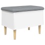 Aufbewahrungsbank aus Holzwerkstoff weiß 62x42x46 cm von , Bänke für Hallen und Lager - Ref: Foro24-835068, Preis: 81,55 €, R...