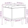 Bench with storage engineered wood Sonoma oak 42x42x46 cm by , Benches for halls and storage - Ref: Foro24-835063, Price: 56,...
