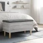 Engineered wood storage bench in gray Sonoma, 82x42x46 cm. by , Benches for halls and storage - Ref: Foro24-835080, Price: 73...