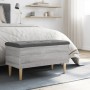 Sonoma graue Aufbewahrungsbank aus Holzwerkstoff 82x42x46 cm von , Bänke für Hallen und Lager - Ref: Foro24-835080, Preis: 74...