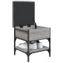 Engineered wood gray Sonoma shoe bench 42x42x45 cm by , Benches for halls and storage - Ref: Foro24-835185, Price: 58,23 €, D...