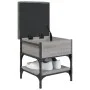 Sonoma graue Schuhbank aus Holzwerkstoff 42x42x45 cm von , Bänke für Hallen und Lager - Ref: Foro24-835185, Preis: 57,40 €, R...