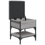 Sonoma graue Schuhbank aus Holzwerkstoff 42x42x45 cm von , Bänke für Hallen und Lager - Ref: Foro24-835185, Preis: 58,23 €, R...