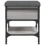 Sonoma graue Schuhbank aus Holzwerkstoff 42x42x45 cm von , Bänke für Hallen und Lager - Ref: Foro24-835185, Preis: 57,40 €, R...