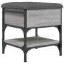 Sonoma graue Schuhbank aus Holzwerkstoff 42x42x45 cm von , Bänke für Hallen und Lager - Ref: Foro24-835185, Preis: 58,23 €, R...