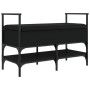 Holzwerkstoff-Schuhbank schwarz 85,5x42x57,5 cm von , Bänke für Hallen und Lager - Ref: Foro24-835229, Preis: 83,84 €, Rabatt: %