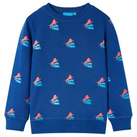 Dark blue children's sweatshirt 116 by , Kids T-shirts - Ref: Foro24-13311, Price: 12,63 €, Discount: %