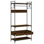 Armario cajones madera ingeniería marrón roble 89x39x184,5 cm de , Armarios roperos - Ref: Foro24-838957, Precio: 142,59 €, D...