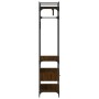 Armario cajones madera ingeniería marrón roble 89x39x184,5 cm de , Armarios roperos - Ref: Foro24-838957, Precio: 142,59 €, D...