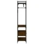 Schubladenschrank aus brauner Eiche 89x39x184,5 cm von , Kleiderschränke - Ref: Foro24-838957, Preis: 142,70 €, Rabatt: %