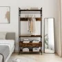 Armario cajones madera ingeniería roble ahumado 89x39x184,5 cm de , Armarios roperos - Ref: Foro24-838955, Precio: 127,53 €, ...