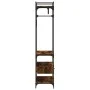 Armario cajones madera ingeniería roble ahumado 89x39x184,5 cm de , Armarios roperos - Ref: Foro24-838955, Precio: 127,53 €, ...