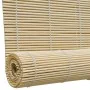 Natural color bamboo roller blind 150x160 cm by vidaXL, Blinds and blinds - Ref: Foro24-245816, Price: 23,96 €, Discount: %