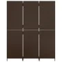 3-panel brown synthetic rattan screen by , Room dividers - Ref: Foro24-365341, Price: 142,62 €, Discount: %