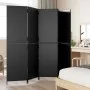 Fünfteiliger Paravent aus schwarzem synthetischem Rattan. von , Raumteiler - Ref: Foro24-365348, Preis: 202,45 €, Rabatt: %