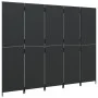 Fünfteiliger Paravent aus schwarzem synthetischem Rattan. von , Raumteiler - Ref: Foro24-365348, Preis: 202,45 €, Rabatt: %
