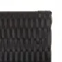 Fünfteiliger Paravent aus schwarzem synthetischem Rattan. von , Raumteiler - Ref: Foro24-365348, Preis: 202,45 €, Rabatt: %