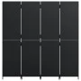 4-Panel-Bildschirm aus synthetischem Rattan schwarz von , Raumteiler - Ref: Foro24-365360, Preis: 180,10 €, Rabatt: %