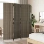 4-panel gray synthetic rattan screen by , Room dividers - Ref: Foro24-365362, Price: 175,66 €, Discount: %